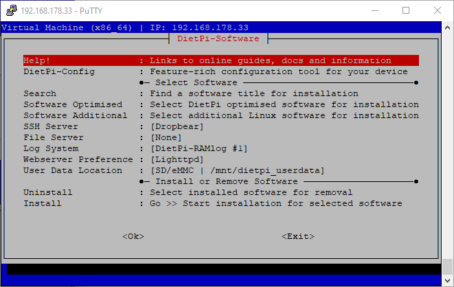 Raspberry Pi - Install the easy and fast DietPi operating system